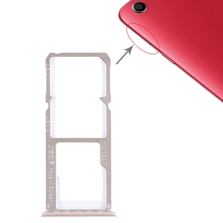 Per OPPO A1 2 x vassoio scheda SIM + vassoio scheda micro SD, OPPO A1, For OPPO A1