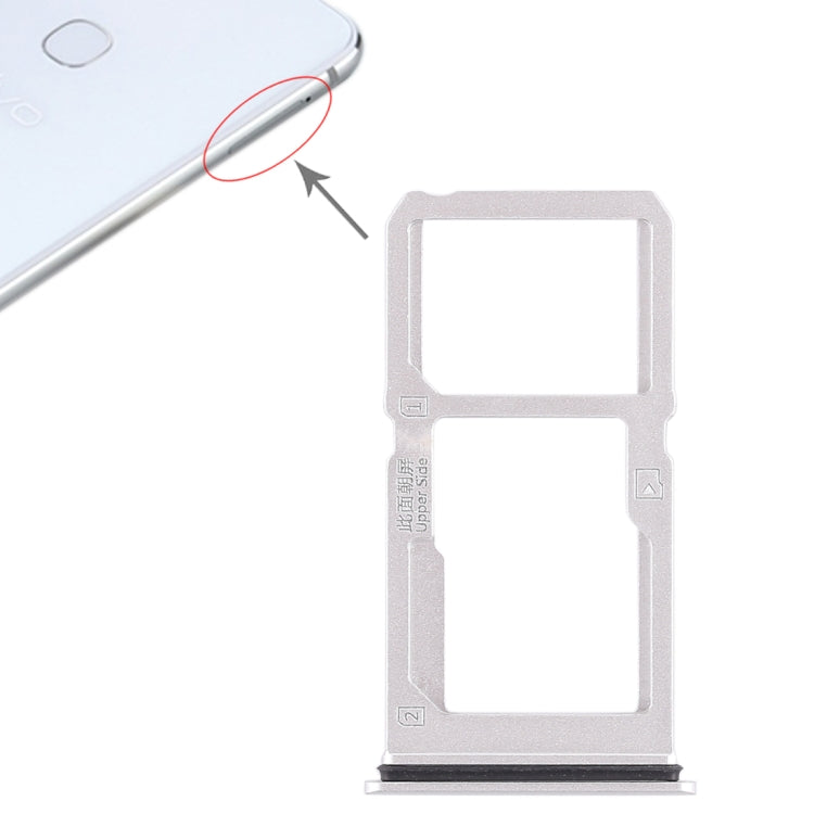 For Vivo X21i SIM Card Tray + SIM Card Tray / Micro SD Card Tray, For Vivo X21i, Vivo X21i