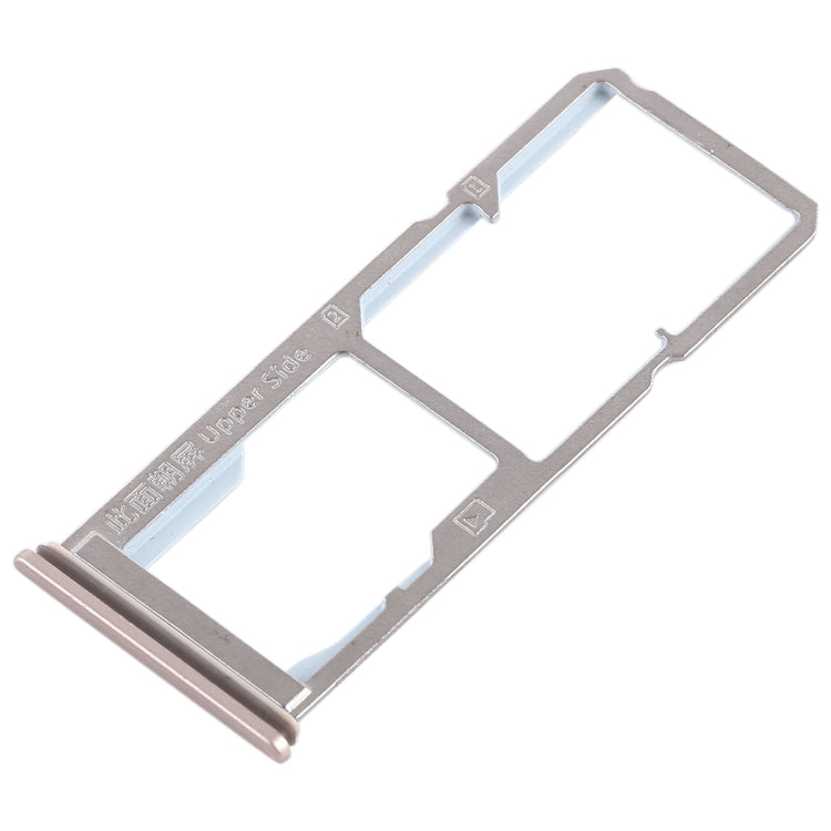 For Vivo Y69 2 x SIM Card Tray + Micro SD Card Tray, For Vivo Y69