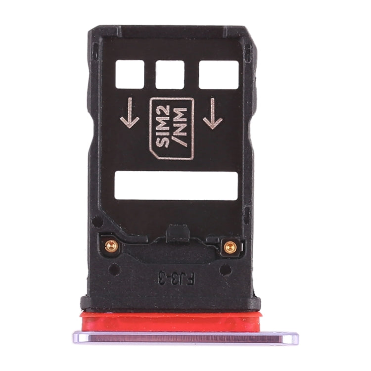 2 SIM Card Tray for Huawei Mate 20 X, For Huawei Mate 20 X