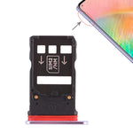 2 SIM Card Tray for Huawei Mate 20 X, For Huawei Mate 20 X