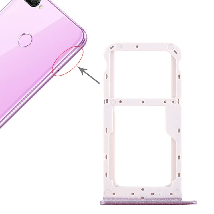 Vassoio scheda SIM + Vassoio scheda SIM / Vassoio scheda micro SD per Huawei Honor 9i, For Huawei Honor 9i