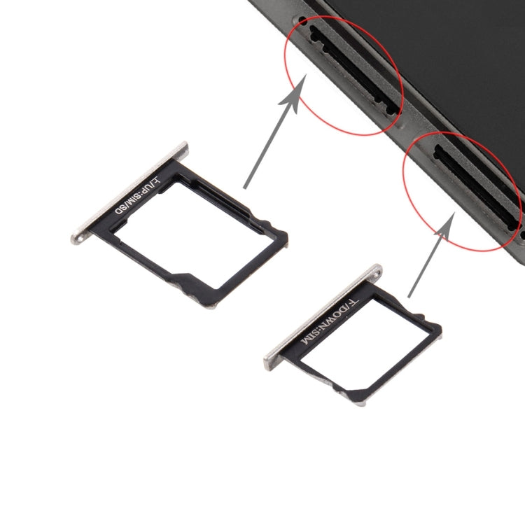 Per Huawei P8 Vassoio scheda SIM e vassoio scheda Micro SD, For P8, For Huawei P8