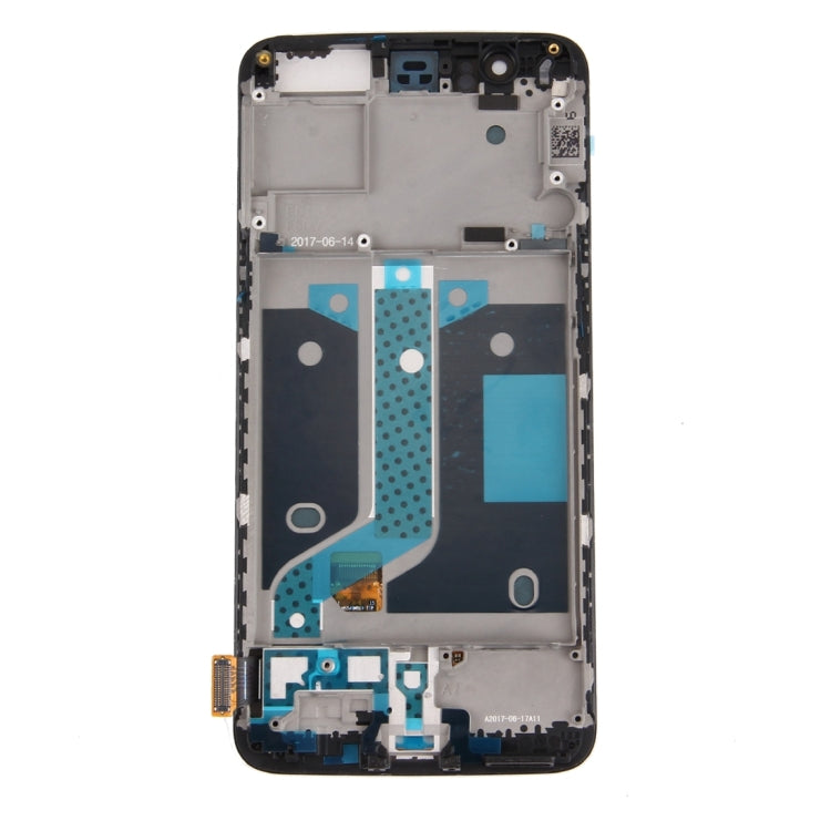 For OnePlus 5 Digitizer Full Assembly OEM LCD Screen with Frame, For OnePlus 5