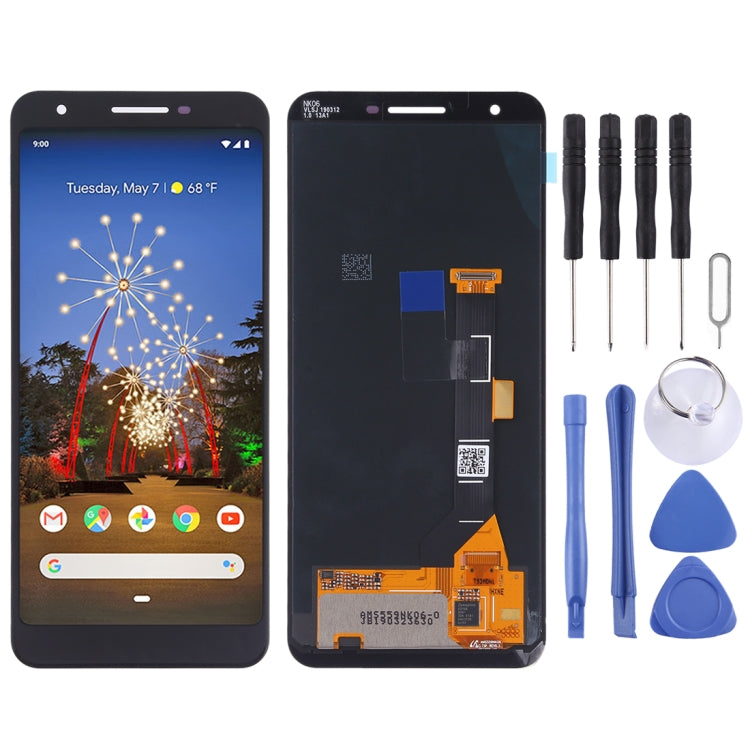 Assemblaggio completo di schermo LCD e digitalizzatore per Google Pixel 3a, Google Pixel 3a