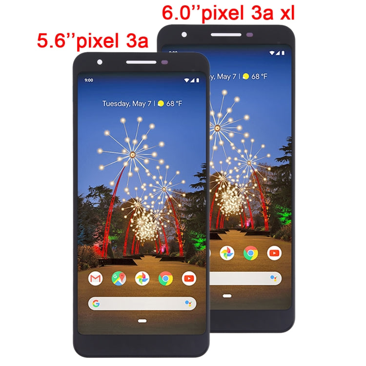 Schermo LCD e digitalizzatore assemblaggio completo per Google Pixel 3a XL, Google Pixel 3a XL