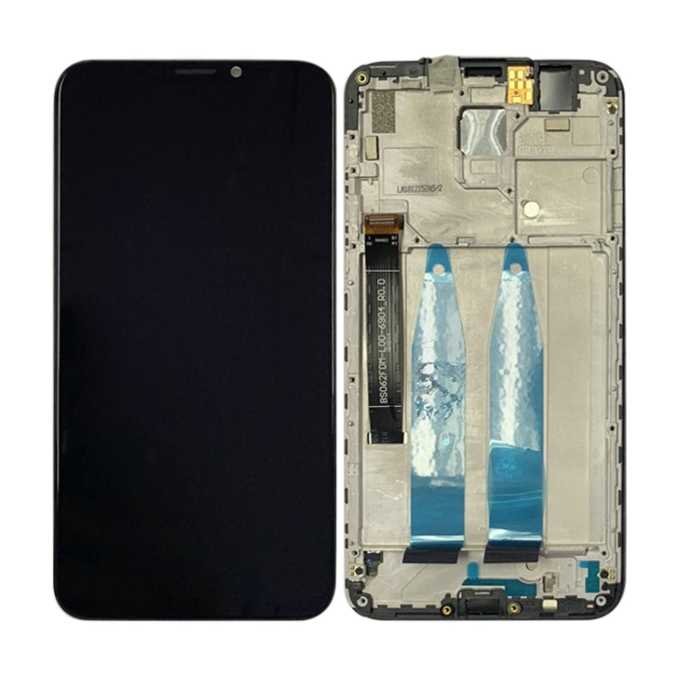 LCD Screen and Digitizer Full Assembly with Frame for Meizu X8, For Meizu X8