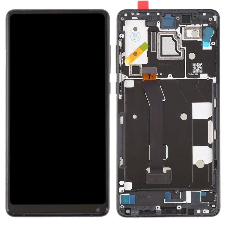 LCD Screen and Digitizer Full Assembly with Frame for Xiaomi MI Mix 2S, For Xiaomi MI Mix 2S