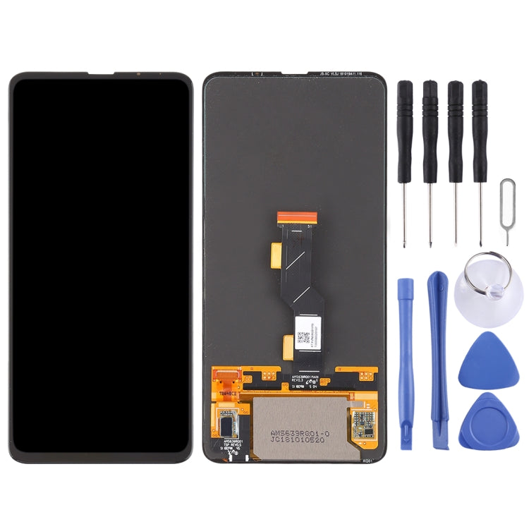 OLED Material LCD Screen and Digitizer Full Assembly for Xiaomi Mi Mix 3, Mi Mix 3