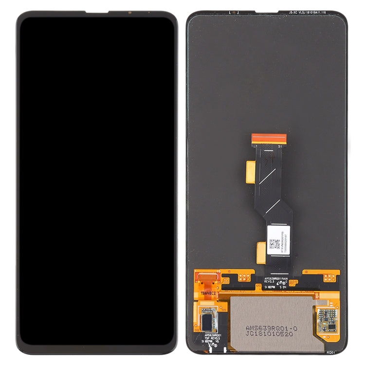 OLED Material LCD Screen and Digitizer Full Assembly for Xiaomi Mi Mix 3, Mi Mix 3