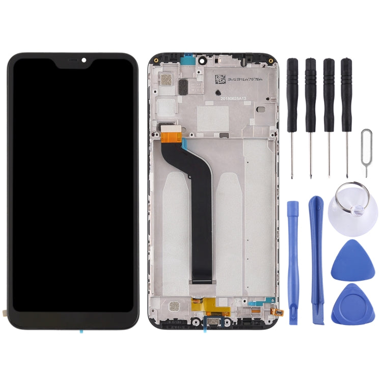 Schermo LCD e digitalizzatore assemblaggio completo con cornice per Xiaomi Redmi 6 Pro / A2 Lite, For Xiaomi Redmi Note 6 Pro