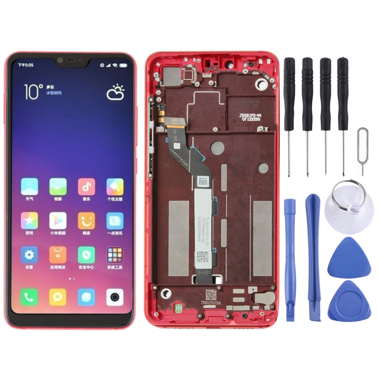 LCD Screen and Digitizer Full Assembly with Frame for Xiaomi Mi 8 Lite, For Xiaomi Mi 8 Lite, For Mi 8 Lite