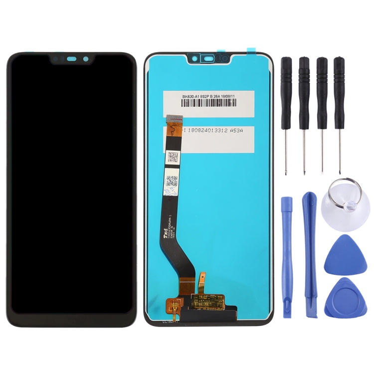 LCD Screen and Digitizer Full Assembly for Huawei Honor 8C, For Huawei Honor 8C