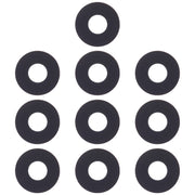 Copriobiettivo fotocamera posteriore da 10 pezzi per Xiaomi Redmi Note 4 / Redmi Note 4X / Redmi 4 / Redmi Pro, For Xiaomi Redmi Note 4