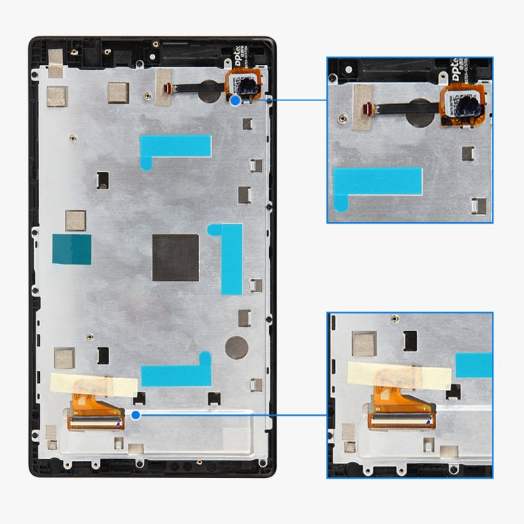 Schermo LCD e digitalizzatore assemblaggio completo con cornice per ASUS ZenPad C 7.0 Z170MG, ASUS ZenPad C 7.0 Z170MG