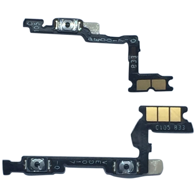 For OnePlus 6T 1 Pair Power Button Volume Button Flex Cable, For OnePlus 6T