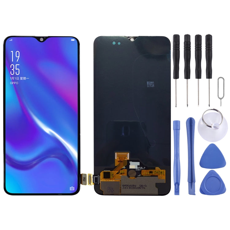 LCD Screen and Digitizer Full Assembly for OPPO K1, For OPPO K1