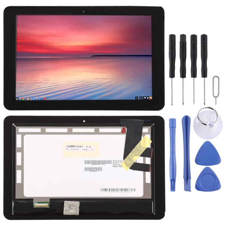 LCD Screen and Digitizer Full Assembly for ASUS Chromebook Flip C100PA 10 inch, For ASUS Chromebook Flip