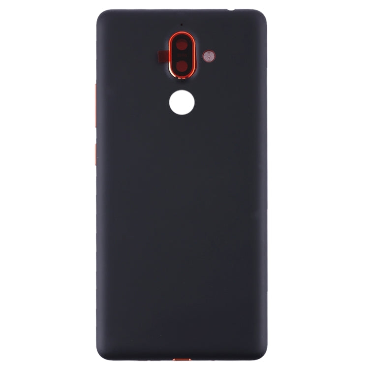 Back Cover with Rear Camera Lens and Side Keys for Nokia 7 Plus, For Nokia 7 Plus