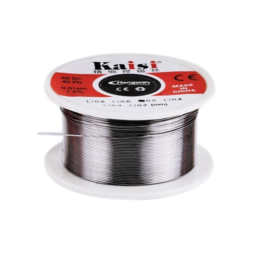 Filo per saldatura al piombo e stagno con nucleo in colofonia Kaisi da 0,5 mm per lavori di saldatura, 50 g, 0.5mm 50g