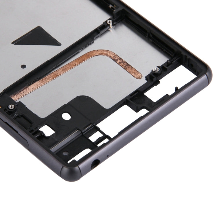 Cornice LCD con alloggiamento anteriore SIM singola per Sony Xperia Z3, For Xperia Z3 / D6653