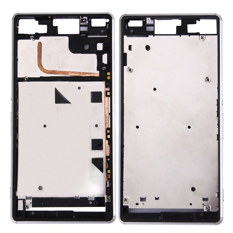 Cornice LCD con alloggiamento anteriore SIM singola per Sony Xperia Z3, For Xperia Z3 / D6653