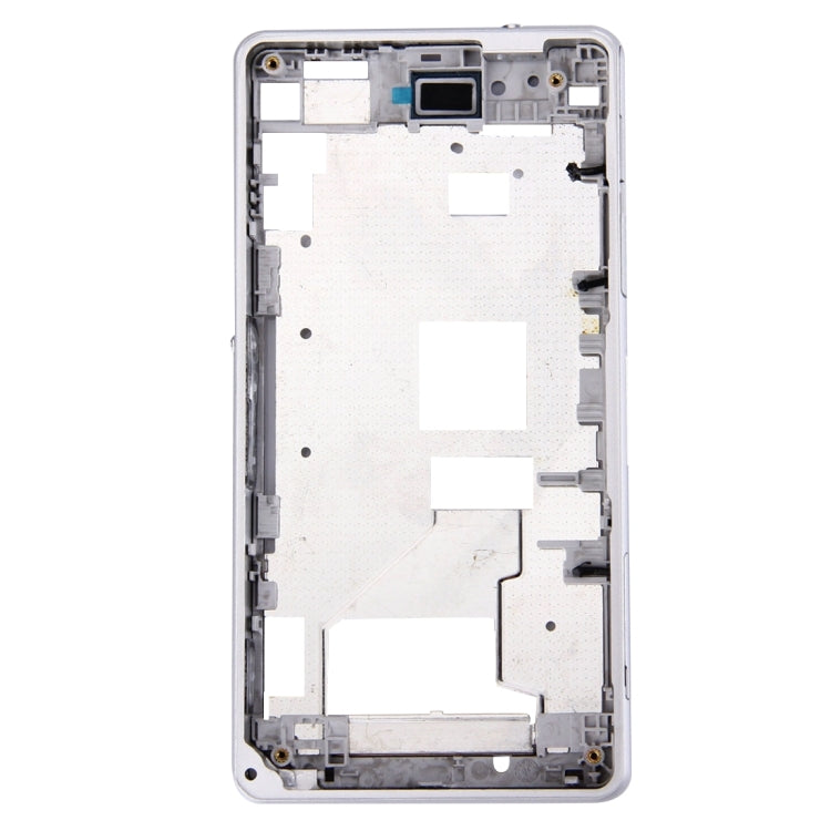 LCD Frame with Front Housing for Sony Xperia Z1 Compact / Mini, For Xperia Z1 Compact / D5503, For Xperia Z1 Compact / Front