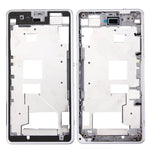 LCD Frame with Front Housing for Sony Xperia Z1 Compact / Mini, For Xperia Z1 Compact / D5503, For Xperia Z1 Compact / Front