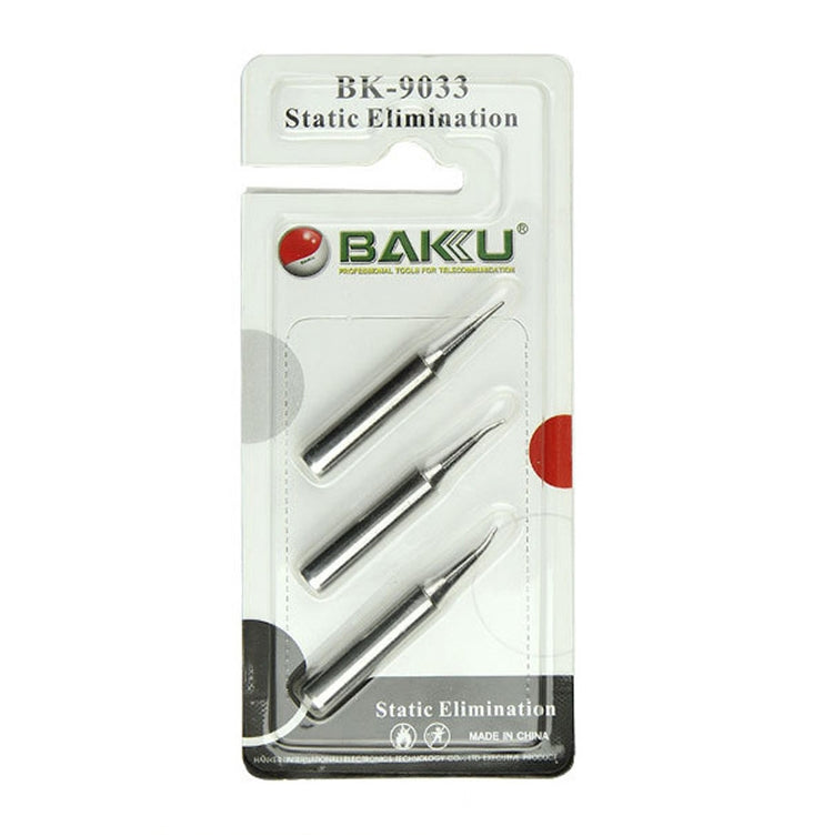 BAKU BK-9033 Punta per saldatore 3 in 1 senza piombo per stazione di saldatura, BK-9033