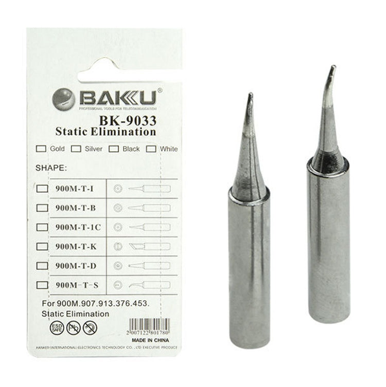 BAKU BK-9033 Punta per saldatore 3 in 1 senza piombo per stazione di saldatura, BK-9033