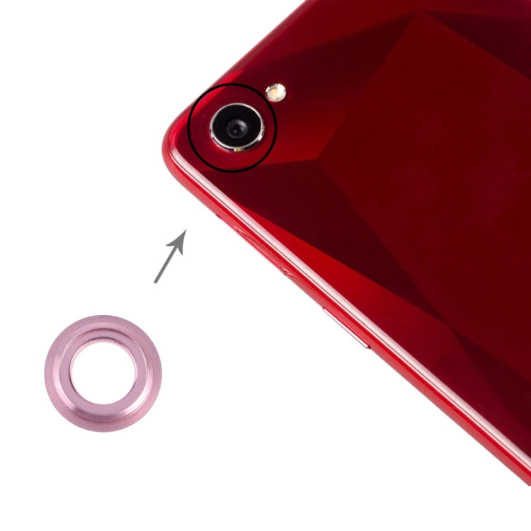 For OPPO A3 / F7 10pcs Camera Lens Cover, For OPPO A3 / F7, For OPPO A3 / F7 (Pink)