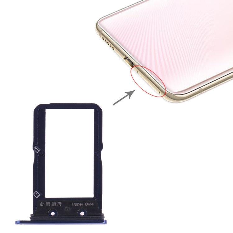 For Vivo X27 SIM Card Tray + SIM Card Tray, For Vivo X27