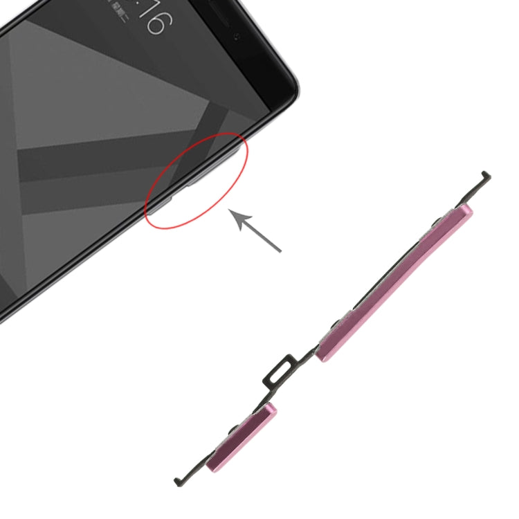 Power Button &amp; Volume Control Button For Xiaomi Redmi Note 4X, For Xiaomi Redmi Note 4X