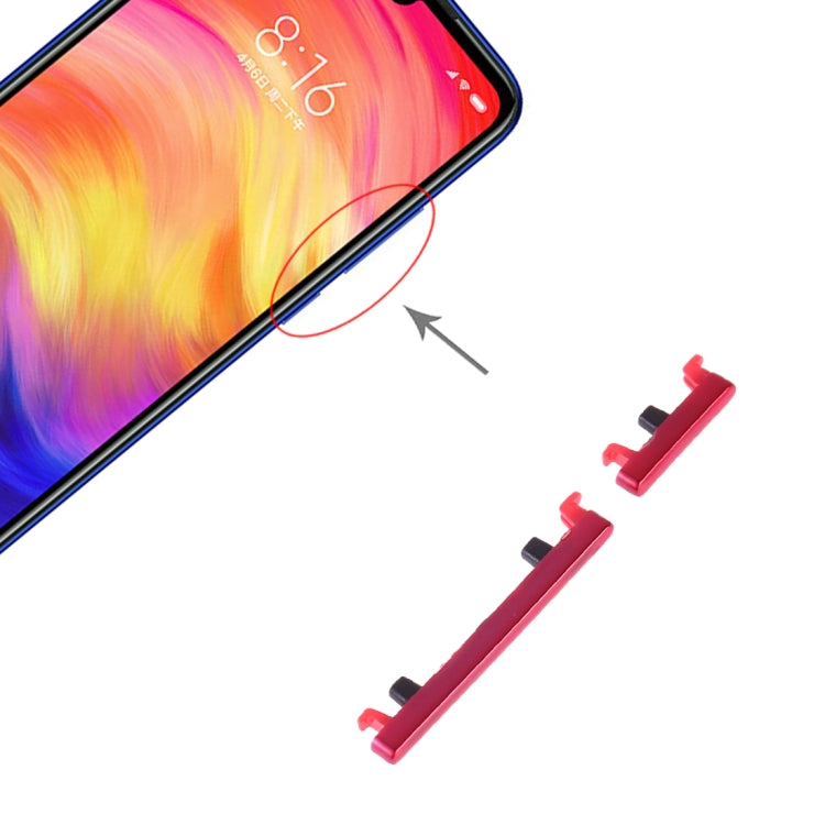 Power Button &amp; Volume Control Button For Xiaomi Redmi Note 7 Pro / Redmi Note 7, For Xiaomi Redmi Note 7 Pro