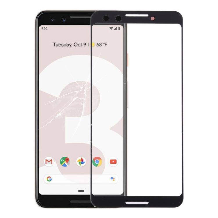 Lente in vetro esterna dello schermo anteriore per Google Pixel 3, For Google Pixel 3