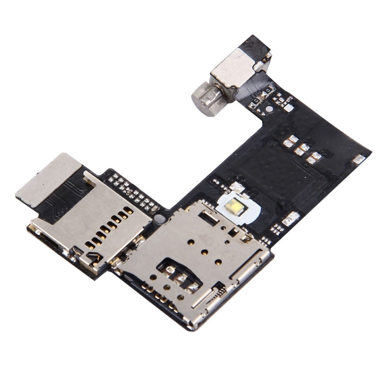 SIM Card Socket + SD Card Socket for Motorola Moto G (2nd Gen) (Single SIM Version), For Motorola MOTO G (2nd Gen)Single SIM