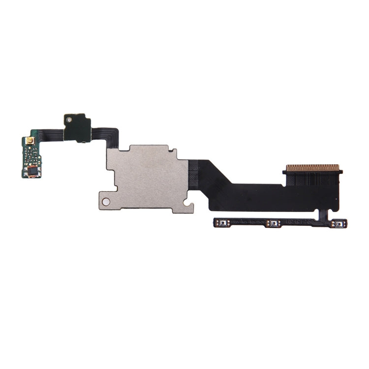 SD Card Socket + Power Button & Volume Button Flex Cable for HTC One M9+, For HTC One M9+ (Volume)