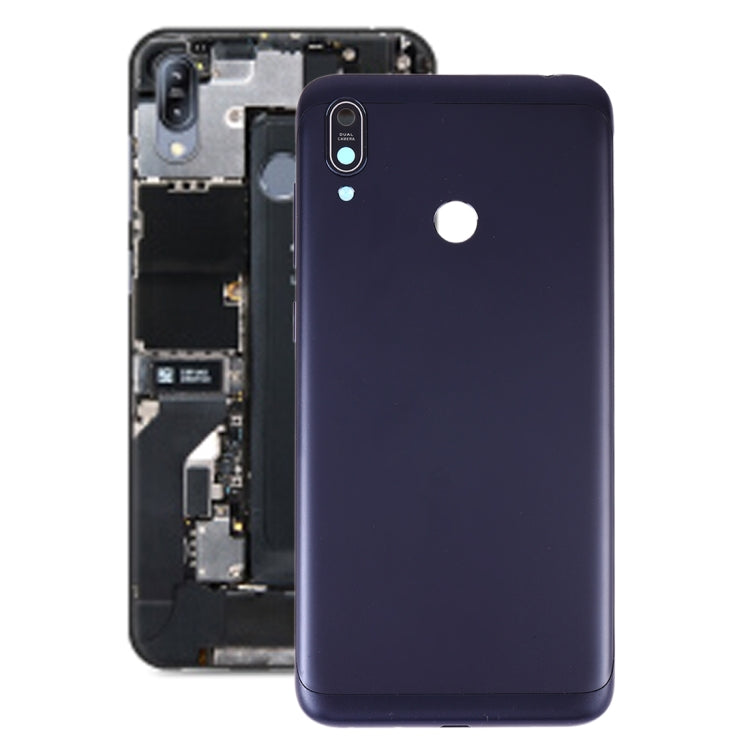 Cover posteriore batteria con obiettivo fotocamera per Asus Zenfone Max M2 ZB633KL ZB632KL, For Asus ZB633KL, For Zenfone ZB633KL (Dark Blue), For Zenfone ZB633KL