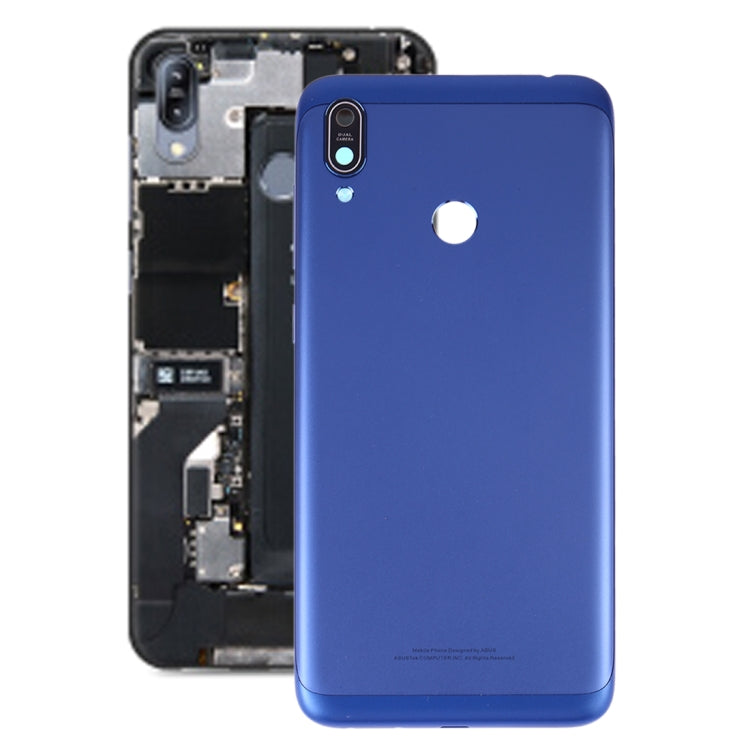 Back Battery Cover with Camera Lens for Asus Zenfone Max M2 ZB633KL ZB632KL, For Asus ZB633KL, For Zenfone ZB633KL (Dark Blue), For Zenfone ZB633KL