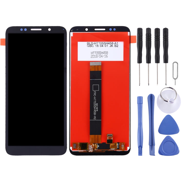 LCD Screen and Digitizer Full Assembly for Huawei Y5 Prime (2018), For Huawei Y5 Prime (2018)