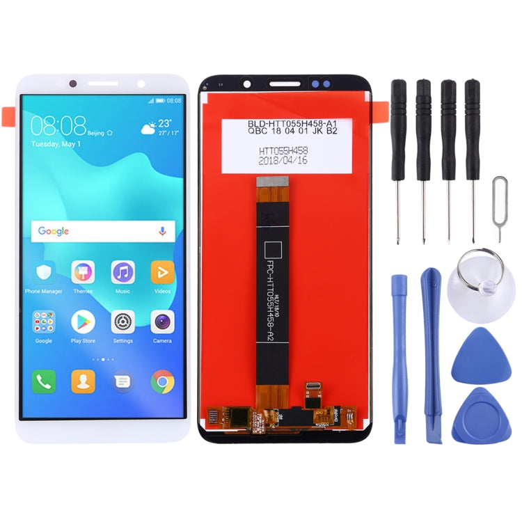 LCD Screen and Digitizer Full Assembly for Huawei Y5 Prime (2018), For Huawei Y5 Prime (2018)