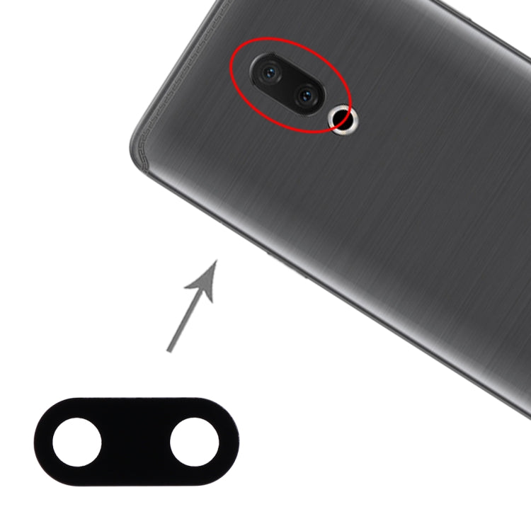 For Meizu 15 Plus 10pcs Rear Camera Lens, For Meizu 15 Plus