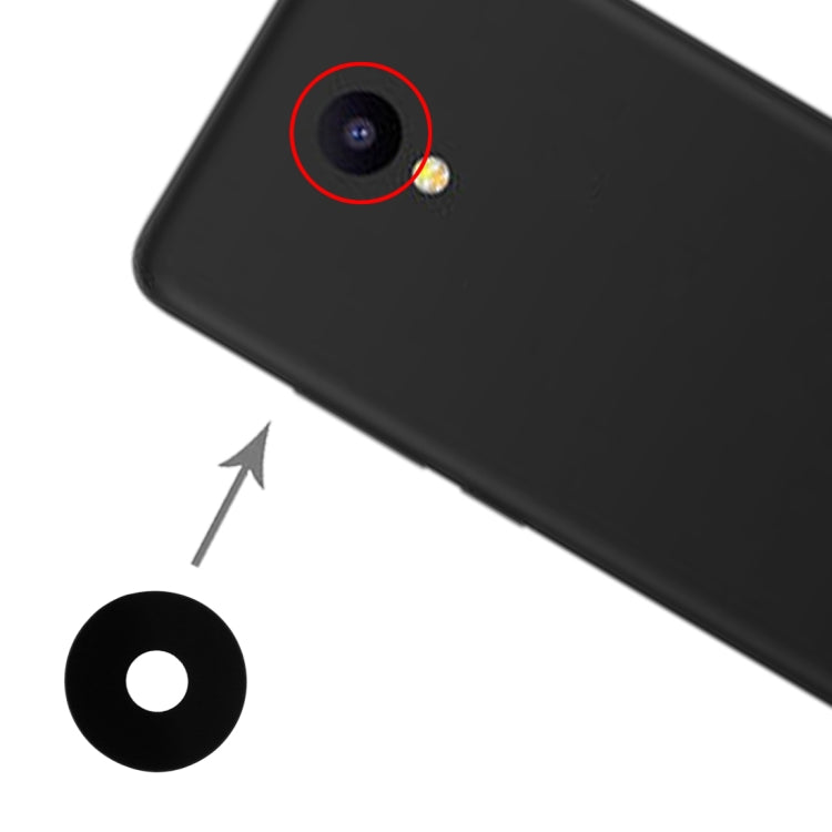 For Meizu Meilan A5 / M5 10pcs Rear Camera Lens,For Meizu Meilan A5 / M5