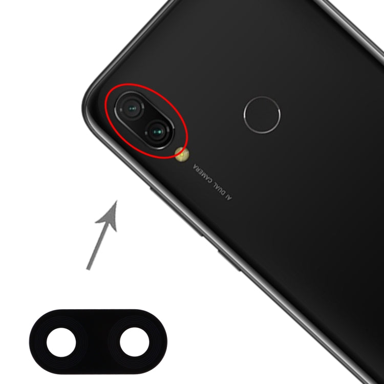 10pcs Rear Camera Lens For Xiaomi Redmi 7, For Xiaomi Redmi 7