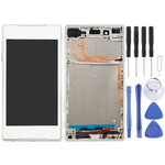 LCD Screen and Digitizer Full Assembly with Frame for Sony Xperia Z5, For Xperia Z5 OEM