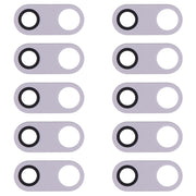 Obiettivo fotocamera posteriore da 10 pezzi per LG V30 H930 H933, For LG V30 (Black), For LG V30 (Blue), For LG V30 (Silver)