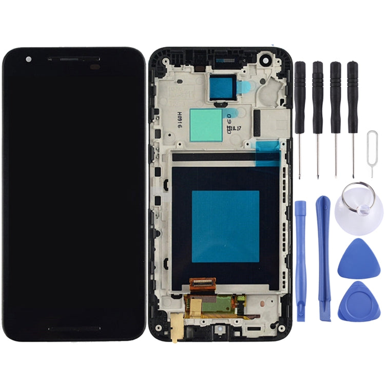 Schermo LCD e digitalizzatore assemblaggio completo con cornice per LG Nexus 5X H791 H790, For LG Nexus 5X
