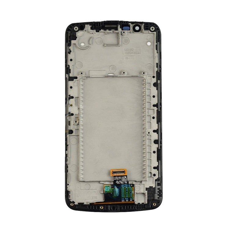 LCD Screen and Digitizer Complete Assembly with Frame for LG K10, For LG K10, For K10 with Frame White, For K10 with Frame Gold