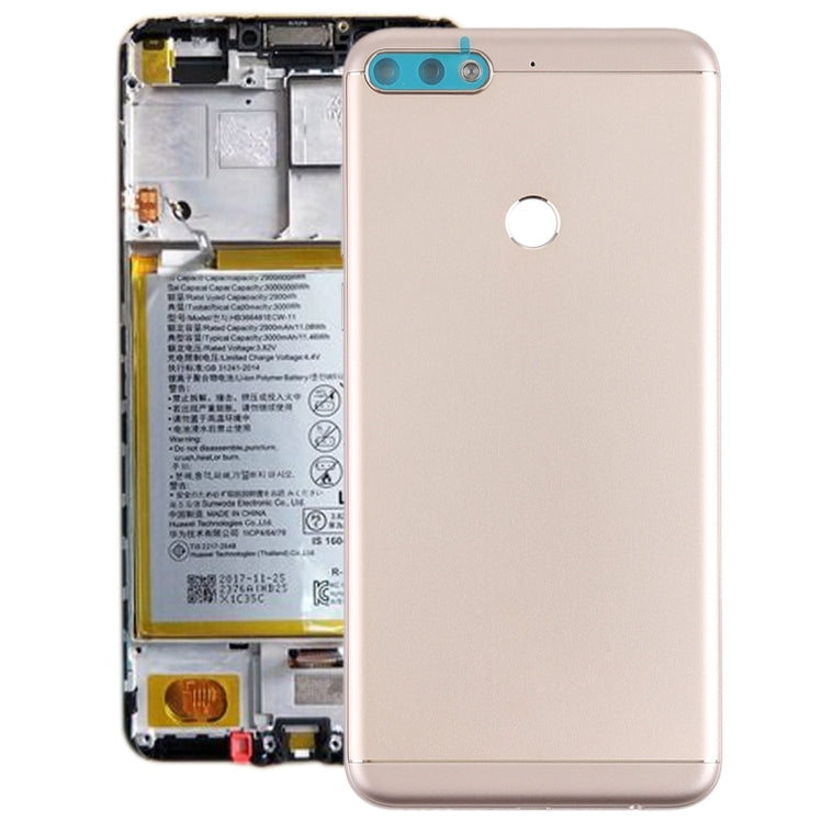 Back Cover with Side Buttons for Huawei Honor Play 7C, For Huawei Honor Play 7C