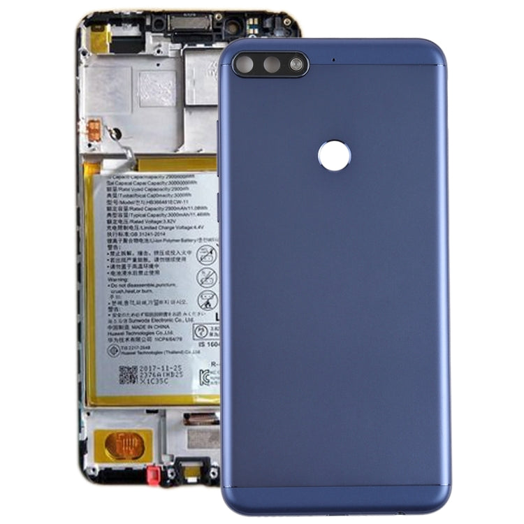 Back Cover with Side Buttons for Huawei Honor Play 7C, For Huawei Honor Play 7C